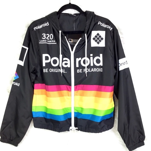 black polaroid jacket